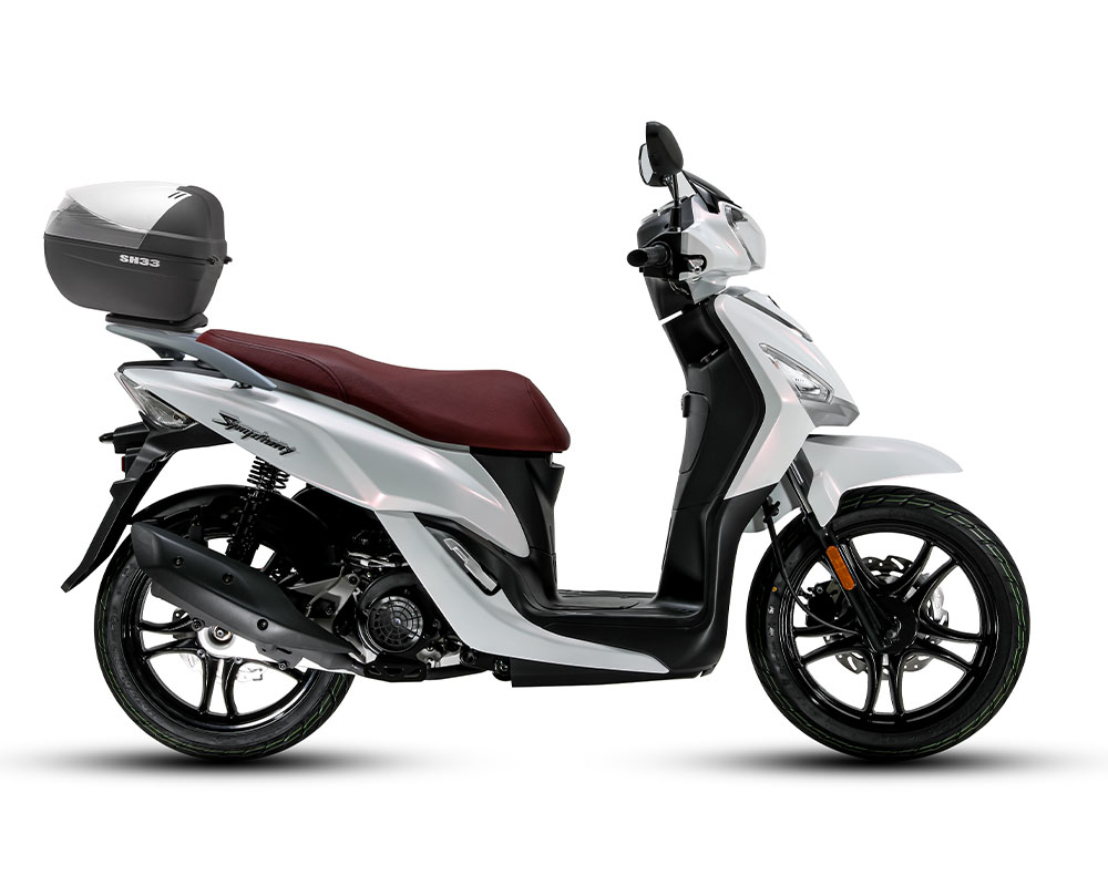 SYM Symphony 50 scooter rental in Corfu by MotorentalsCorfu