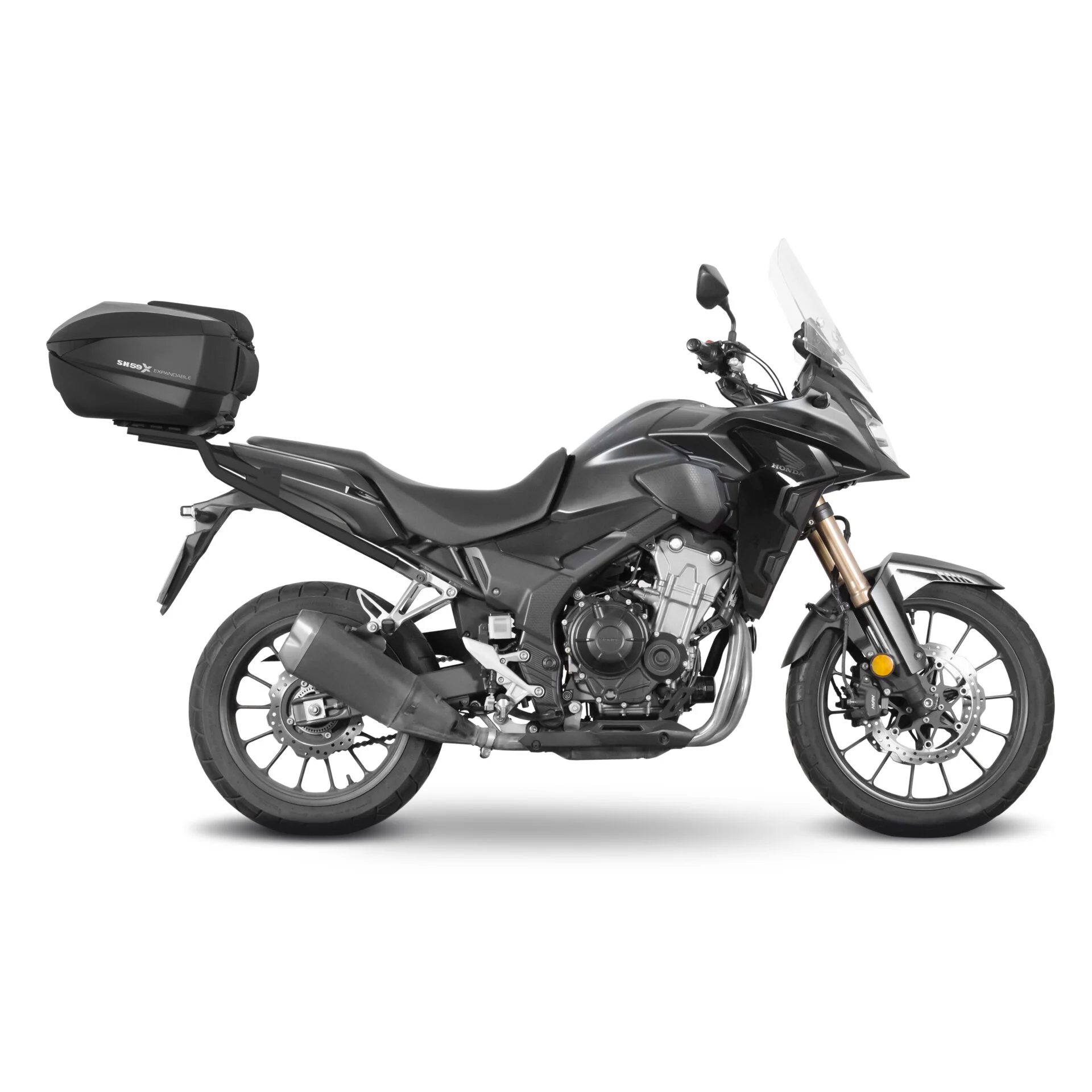Honda CB500X motorcycle rental in Corfu - MotorentalsCorfu